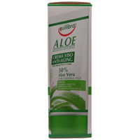 EQUILIBRA Crema Viso ALOE Anti-Aging, Texture Morbida e Setosa Che Si Assorbe Perfettamente, Senza Ungere. Utile Nella Prevenzione e Trattamento Delle Rughe 50ml