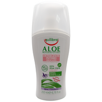 EQUILIBRA Detergente Intimo Delicato ALOE Con Acido Lattico e Calendula. Con Il 98% Di Ingredienti Di Origine Naturale, Senza Parabeni e Saponi Alcalini 200ml