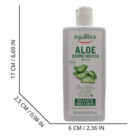 EQUILIBRA Dermo Doccia ALOE Delicato e Idratante, Ideale Per Una Detersione Quotidiana Di Tutto Il Corpo 250ml