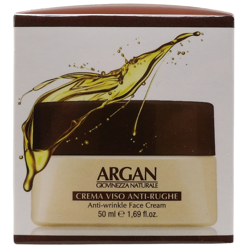 EQUILIBRA Argan Crema Viso Anti-Rughe, 50 ml