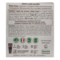 EQUILIBRA Contorno Occhi ARGAN Liftante. Delicata Emulsione Che Si Assorbe Rapidamente Senza Appesantire 15ml