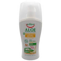 EQUILIBRA Detergente Intimo Idratante ALOE Con Olio Di Mandorle Dolci e Camomilla. Con Il 98% Di Ingredienti Di Origine Naturale, Senza Parabeni e Saponi Alcalini 200ml