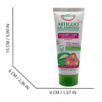 EQUILIBRA Calmo Gel ARTIGLIO DEL DIAVOLO Con Il 20% Di Aloe Vera. Dona Sollievo Restituendo Alle Parti Interessate Una Sensazione Di Benessere 100ml