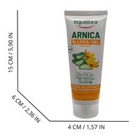 EQUILIBRA Gel ARNICA Azione Alleviante, Ideale Per Donare Sollievo Ed Una Piacevole Sensazione Di Freschezza Alla Pelle. Dalle Proprietà Calmanti e Lenitive 100ml
