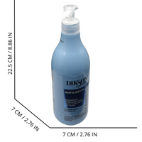 DIKSON Shampoo ANTICADUTA Rinforzante, Per Capelli Fragili e Tendenti Alla Caduta. Con Amminoacidi e Vitamina PP. Con Tappo Dosatore 500ml