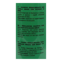 DIKSON Shampoo ANTIGRASSO Riequilibrante, Per Capelli Grassi Con Eccesso Di Sebo. Con Oli Essenziali Di Rosmarino e Limone 500ml