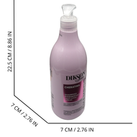 DIKSON Shampoo Rigenerante alla Cheratina Dikson (500 ml), un trattamento intensivo formulato per capelli fragili, indeboliti e trattati.