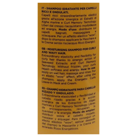 DIKSON Shampoo RICCI ENERGICI, Shampoo Idratante Per Capelli Ricci e Ondulati. Con Estratti Di Alghe Marine e Curl Memory Tecnology. Con Tappo Dosatore 500ml