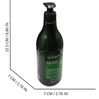DIKSON Shampoo DISCIPLINANTE, OLIVE, Per Capelli Crespi e Indisciplinati. Con Olio Biologico Di Oliva & Burro Di Karitè Biologico. No SLS/SLES, Coloranti Artificiali e Siliconi 500ml