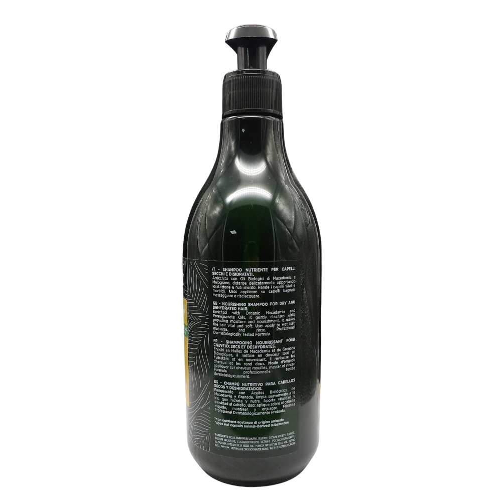 DIKSON Shampoo DISCIPLINANTE, OLIVE, Per Capelli Crespi e Indisciplinati. Con Olio Biologico Di Oliva & Burro Di Karitè Biologico. No SLS/SLES, Coloranti Artificiali e Siliconi 500ml