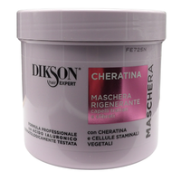 DIKSON maschera Rigenerante alla Cheratina (500 ml), ideale per chi cerca un trattamento professionale ma facile da usare a casa