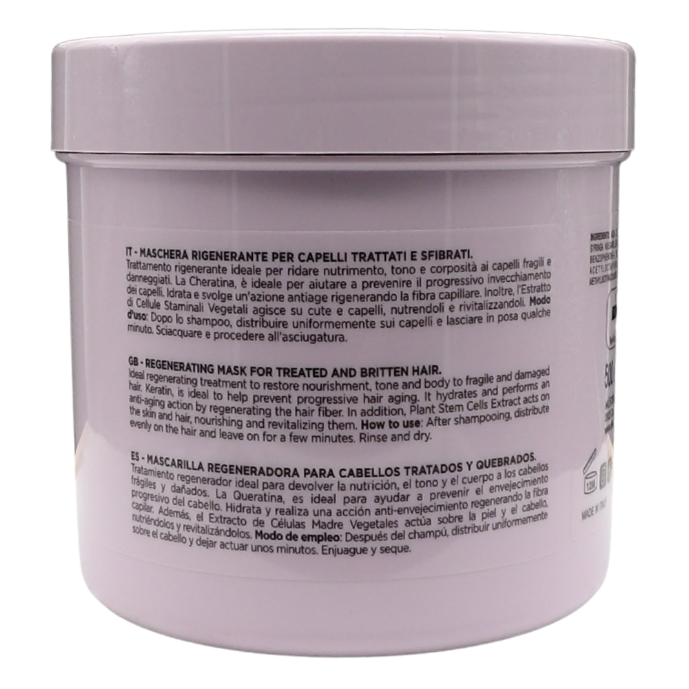 DIKSON maschera Rigenerante alla Cheratina (500 ml), ideale per chi cerca un trattamento professionale ma facile da usare a casa