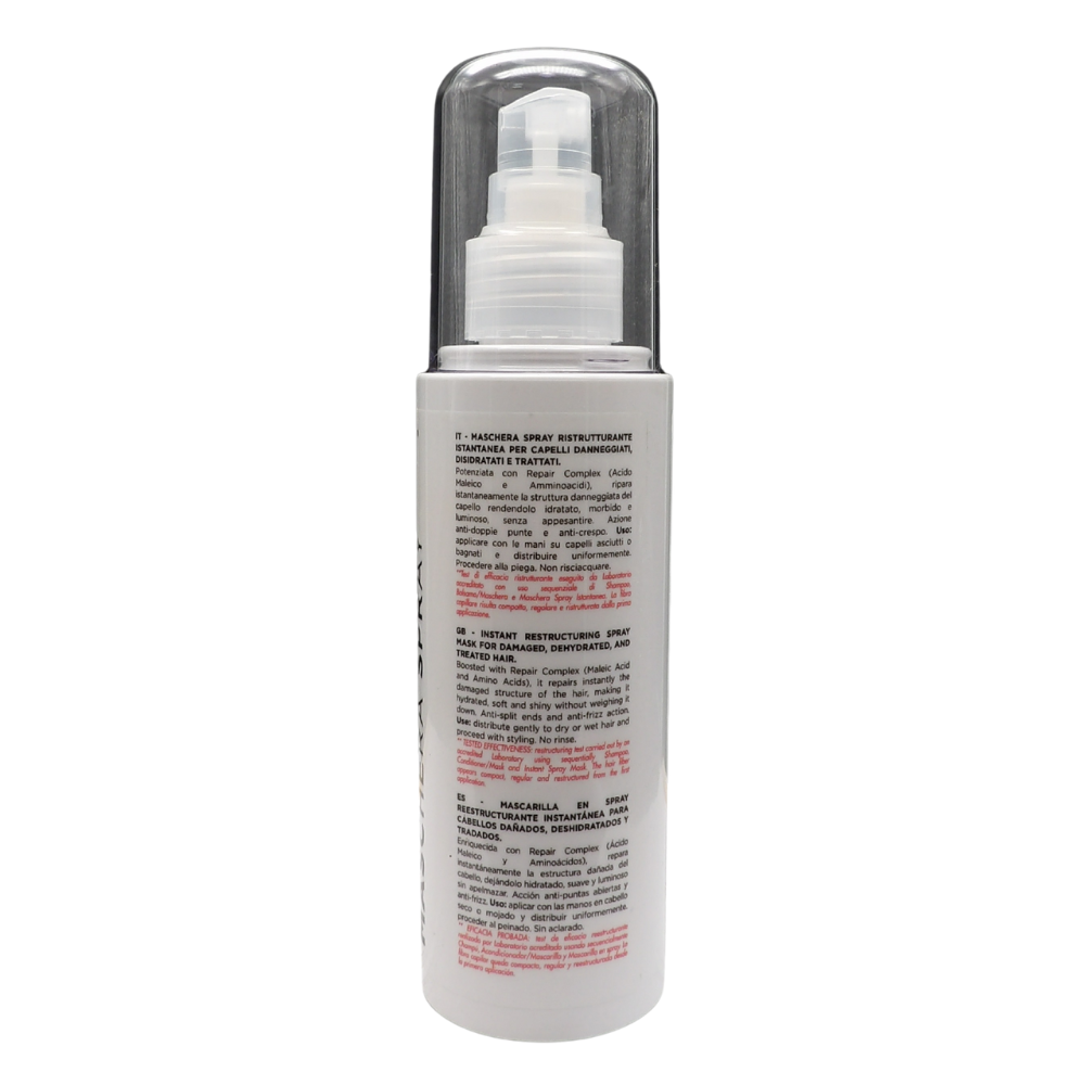 DIKSON Maschera Spray Ristrutturante Istantanea REPAIR PLEX 3, Con Repair Complex. Per Capelli Danneggiati, Disidratati e Trattati. Formula Professionale Con Acido Ialuronico 150ml