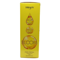 DIKSON Crema Colorante Per Capelli Con Trattamento Rigenerante BLOOM 400 CASTANO, Con Mix Di Oli Biologici e Cheratina Vegetale, Senza Ammoniaca
