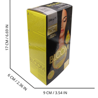 DIKSON Crema Colorante Per Capelli Con Trattamento Rigenerante BLOOM 111 NERO BLU, Con Mix Di Oli Biologici e Cheratina Vegetale, Senza Ammoniaca