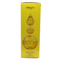 DIKSON Crema Colorante Per Capelli Con Trattamento Rigenerante BLOOM 111 NERO BLU, Con Mix Di Oli Biologici e Cheratina Vegetale, Senza Ammoniaca