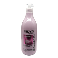 DIKSON Balsamo RIGENERANTE Cheratina, Capelli Trattati e Sfibrati. Con Cheratina e Cellule Staminali Vegetali. Formula Professionale Con acido Ialuronico 500ml