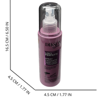 DIKSON Spray Lisciante TERMOPROTETTIVO -LISCI PERFETTI- Per Capelli Crespi e Indisciplinati. Con Olio Di Camelia e Advanced Liss Complex. Formula Professionale Con Acido Ialuronico 150ml