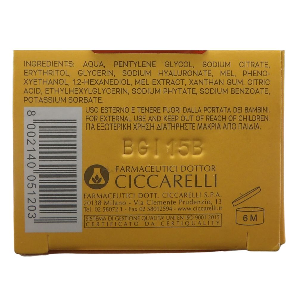 CERA DI CUPRA, Hydra Serum - Siero Acido Ialuronico e Miele di Acacia, Rimpolpa e Risveglia nell'Immediato la Luminosità del Viso, Dermatologicamente Testato, 30 ml