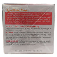 CERA DI CUPRA, Crema Idratante SENSITIVE Per Pelli Secche e Sensibili. Con Miele Rosato Che Lenisce Rossori e Irritazioni 50ml