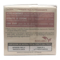 CERA DI CUPRA, Crema Viso NUTRIENTE RIELASTICIZZANTE Con Acido Ialuronico Ed Estratto Di Cotone. Per Pelli Normali 50ml