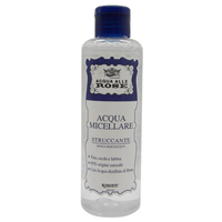 Acqua alle Rose Acqua Micellare Struccante, Detergente Viso Pelli Normali per Viso, Occhi e Labbra, Ingredienti di Origine Naturale, Senza Risciacquo, Senza Parabeni e Saponi, 200 ml