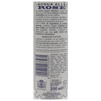 Acqua alle Rose Acqua Micellare Struccante, Detergente Viso Pelli Normali per Viso, Occhi e Labbra, Ingredienti di Origine Naturale, Senza Risciacquo, Senza Parabeni e Saponi, 200 ml