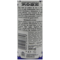 Acqua alle Rose, Tonico Viso con Acqua Distillata Alle Rose - Formula Rinfrescante con Proprietà Idratanti e Tonificanti, Rende la Pelle Giovane ed Elastica - Flacone da 300 ml