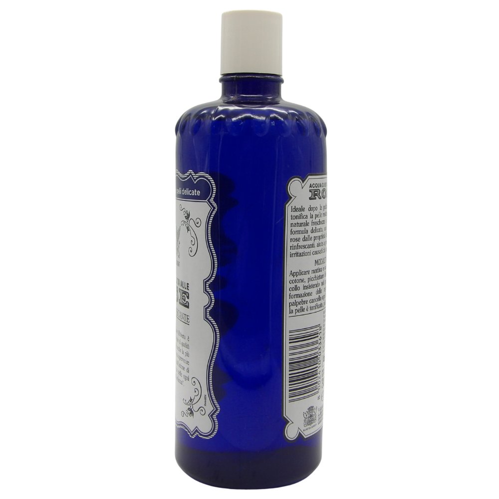 Acqua alle Rose, Tonico Viso con Acqua Distillata Alle Rose - Formula Rinfrescante con Proprietà Idratanti e Tonificanti, Rende la Pelle Giovane ed Elastica - Flacone da 300 ml