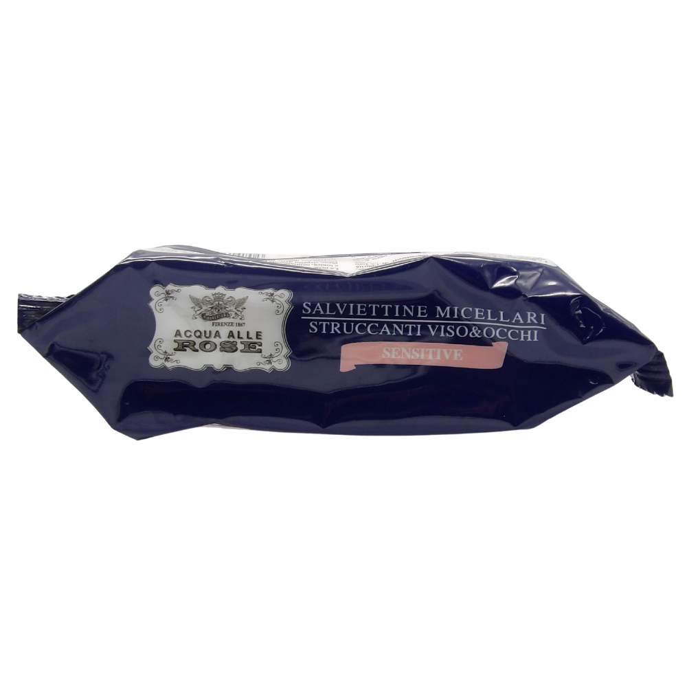 Salviettine Micellari Struccanti Viso & Occhi SENSITIVE, Ottimi per Pelli Sensibili, Anti Arrossamento (Confezione Da 20 Salviette)