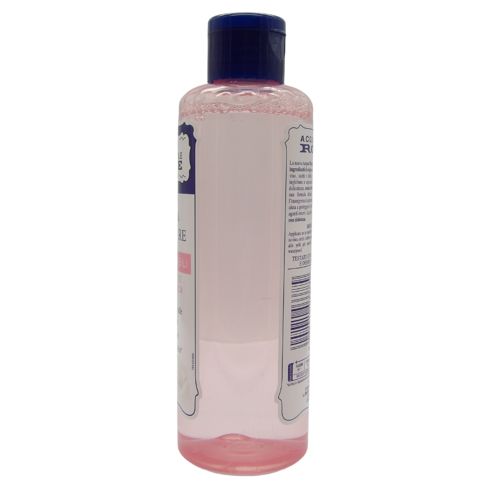 Acqua Micellare PELLI SENSIBILI Con Estratto Di Rosa Antica. Strucca e Lenisce Viso, Occhi e Labbra. Formula Ipoallergenica, Anti-Arrossamenti 200ml