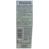 Acqua alle Rose Gel Esfoliante Quotidiano Purificante, Scrub Viso Delicato Con Ingredienti Naturali, Deterge, Esfolia E Purifica, Per Una Pelle Liscia E Luminosa, 150 ml