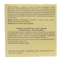 L'ERBORISTICA di Athena's, Crema Viso, Prime Rughe, Idratante. Olio di Mandorle Dolci. 97% Ingredienti di Origine Naturale 50ml