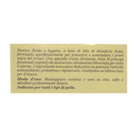 L'ERBORISTICA di Athena's, Crema Viso, Prime Rughe, Idratante. Olio di Mandorle Dolci. 97% Ingredienti di Origine Naturale 50ml