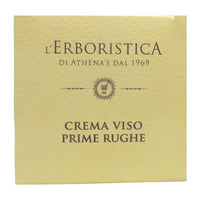 L'ERBORISTICA di Athena's, Crema Viso, Prime Rughe, Idratante. Olio di Mandorle Dolci. 97% Ingredienti di Origine Naturale 50ml