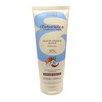 L'ERBORISTICA Athena's, Mousse Doccia, Vellutante e Idratante. Olio di Cocco 97% origine naturale 200ml