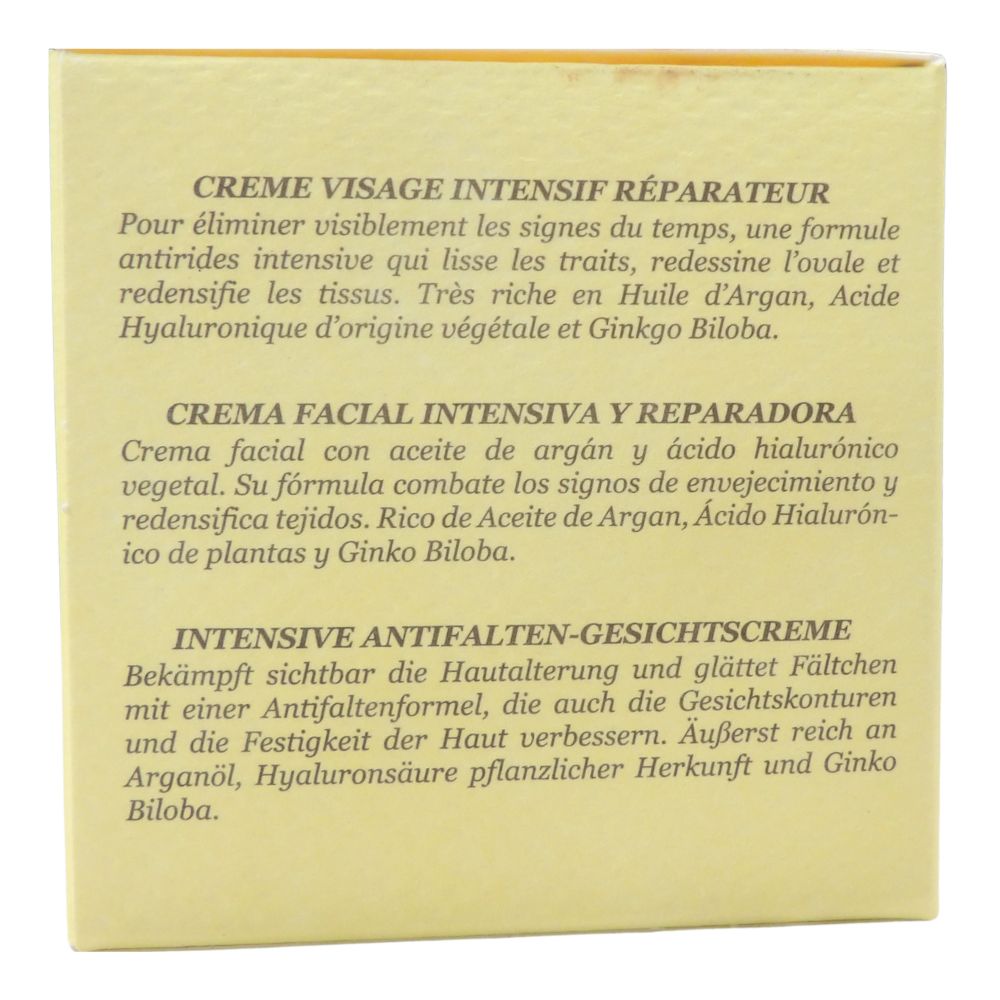 L'ERBORISTICA Athena's - Crema Viso Antirughe - Acido Ialuronico Viso con Olio di Argan, Burro di Karité, Olio di Jojoba e Ginko Biloba - Crema Idratante Viso per Pelle Mista - 50 ml