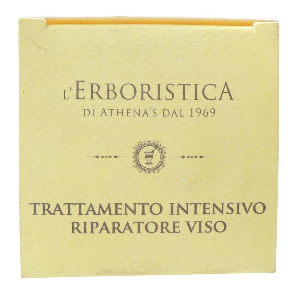 L'ERBORISTICA Athena's - Crema Viso Antirughe - Acido Ialuronico Viso con Olio di Argan, Burro di Karité, Olio di Jojoba e Ginko Biloba - Crema Idratante Viso per Pelle Mista - 50 ml