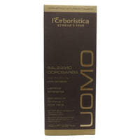 L'Erboristica Athena's - Dopobarba Uomo Lenitivo e Idratante - Balsamo Dopobarba Senza Alcool per Pelle Sensibile - con Estratto di Ginseng e Aloe Vera - 100 ml