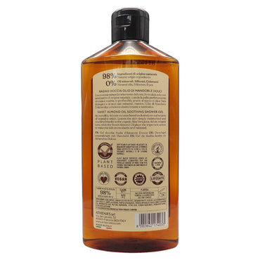 L'ERBORISTICA di Athena's, Doccia Mousse MANDORLE DOLCI 400 Ml. Saponi e cosmetici