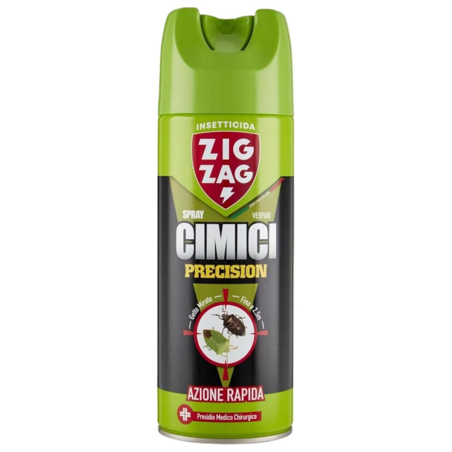 Zig Zag Insetticida Spray Inodore CIMICI. Ideale Contro Le Cimici e i Loro Nidi, Efficacia Fino a 2.5 m, Presidio Medico Chirurgico 300 ml