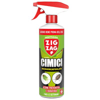 Zig Zag Cimici, Insetticida Microincapsulato a Lento Rilascio. Inodore, Specifico per Cimici, Anti Cimici ad Azione Rapida e Residuale, Formato da 500ml