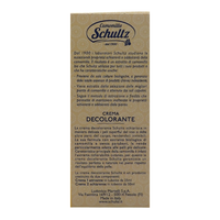 SCHULTZ Crema Decolorante Ultradelicata, 100% Camomilla Bio, Schiarisce i Peli Superflui, 50 + 25ml
