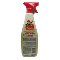 OIES Detergente Spray Sanissenza, Il Miglior Formulato Che Profuma, Igienizza e Spolvera Ambienti e Superfici. Rimuove Germi e Batteri. Disponibile In Varie Profumazioni 750ml GIALLA