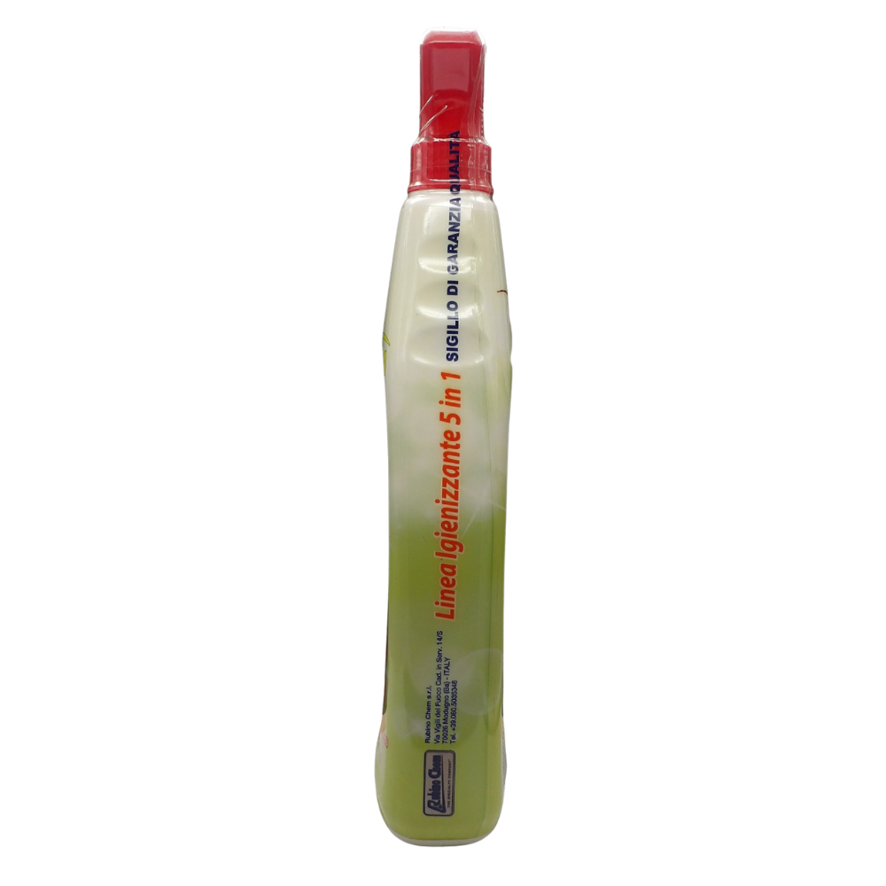 OIES Detergente Spray Sanissenza, Il Miglior Formulato Che Profuma, Igienizza e Spolvera Ambienti e Superfici. Rimuove Germi e Batteri. Disponibile In Varie Profumazioni 750ml GIALLA