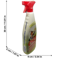 OIES Detergente Spray Sanissenza, Il Miglior Formulato Che Profuma, Igienizza e Spolvera Ambienti e Superfici. Rimuove Germi e Batteri. Disponibile In Varie Profumazioni 750ml GIALLA