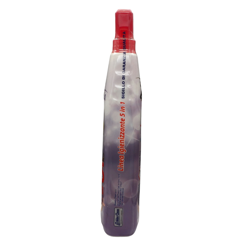 OIES Detergente Spray Igienizzante - LILLA - Deterge, Profuma, Spolvera, Deodora Ambienti e Superfici. Rimuove Germi e Batteri 750ml