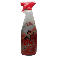 OIES Detergente Spray Sanissenza, Il Miglior Formulato Che Profuma, Igienizza e Spolvera Ambienti e Superfici. Rimuove Germi e Batteri. Disponibile In Varie Profumazioni 750ml SCARLATTA
