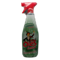 OIES Detergente Spray Essenza, Il Miglior Formulato Che Profuma, Igienizza e Spolvera Ambienti e Superfici. Rimuove Germi e Batteri. Disponibile In Varie Profumazioni 750ml EMERALD