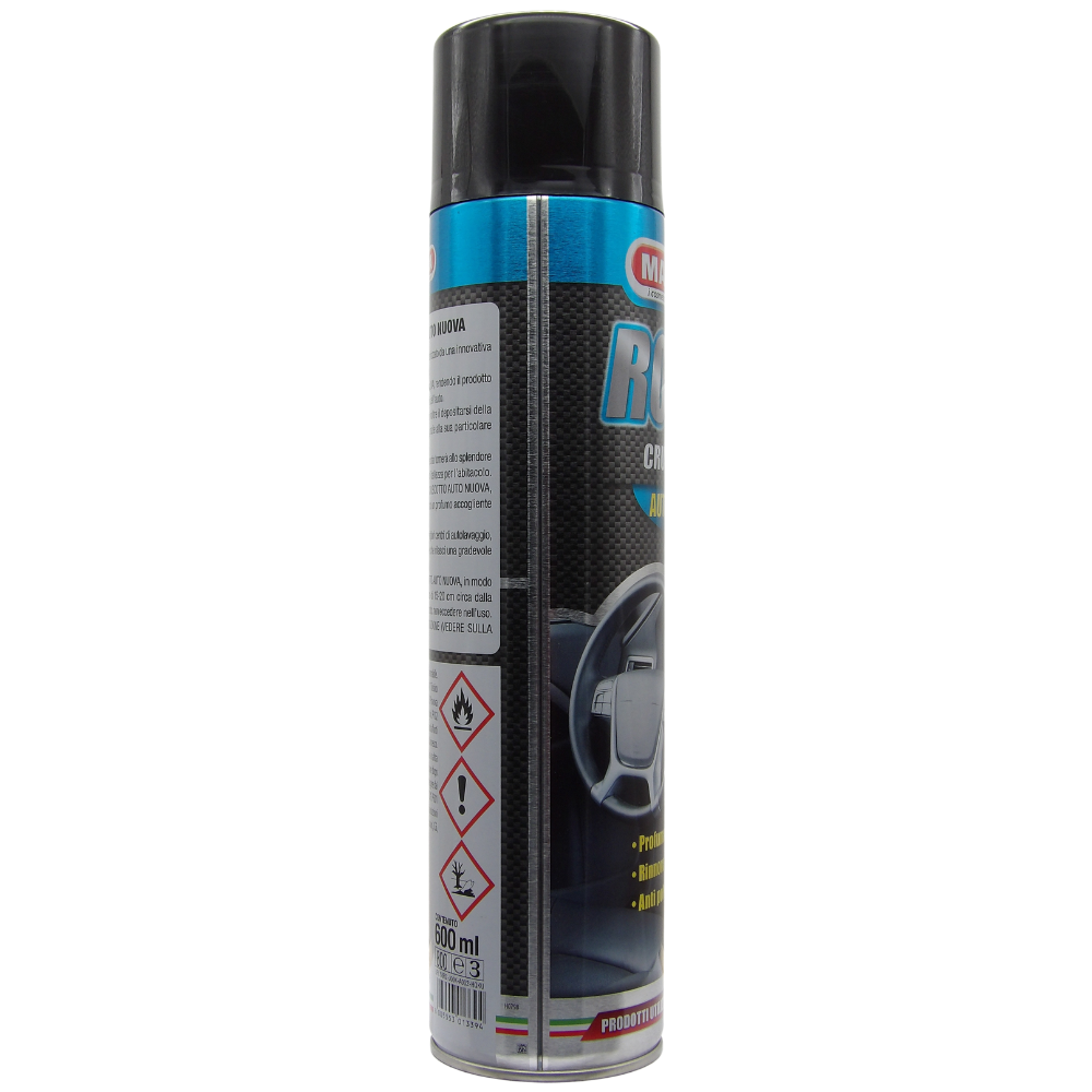 MA-FRA Spray Pulisci Cruscotto Royal Effetto Auto Nuova. Caratterizzato da Una Innovativa Formula Protettiva, Pulente e Rinnovante 600ml